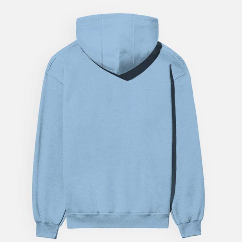 Baby Blue Plain Hoodie product image
