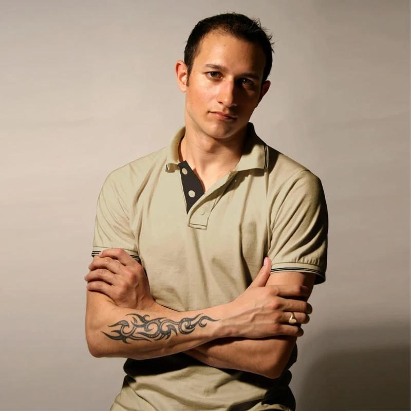 Beige With Black Plain Tipping Collar Polo T-shirt - 100% Cotton Unisex - 230 GSM product image