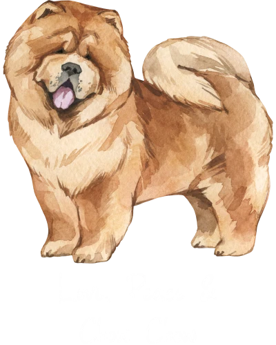 Chow Chow Dog Printed