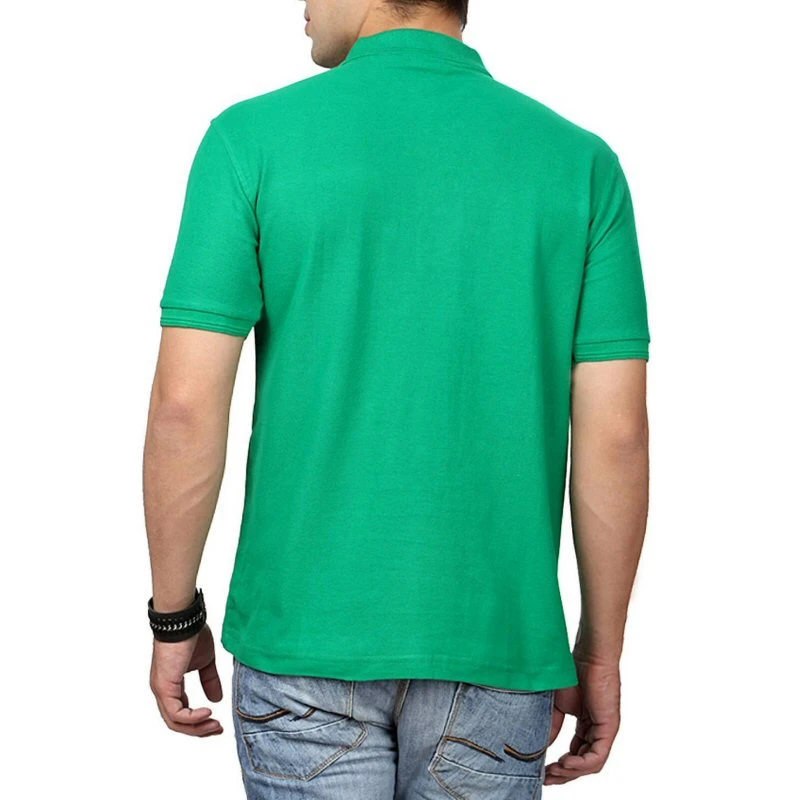 Flag Green Plain Collar Polo T-shirt - 100% Cotton Unisex - 200 GSM product image