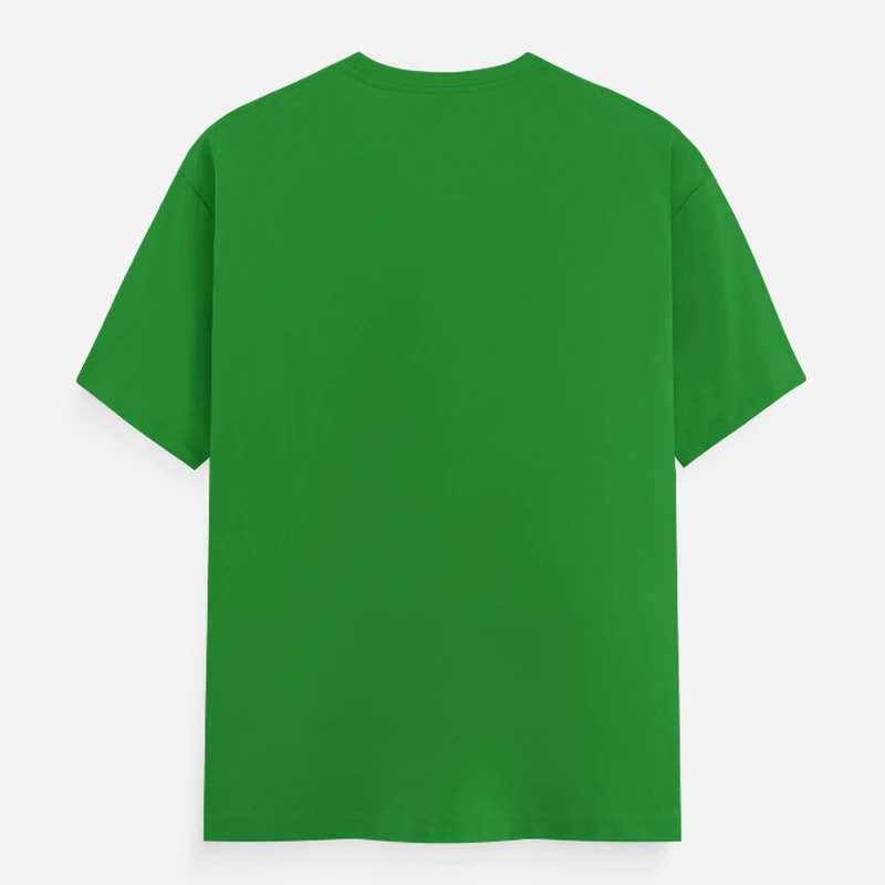 Flag Green Unisex Plain Cotton Round Neck T-shirt product image