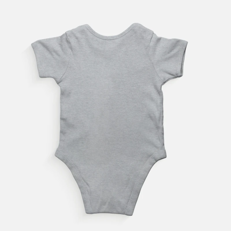 Grey Melange Plain Kids Rompers product image