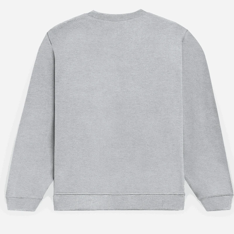 Grey Melange Plain Sweatshirt product image
