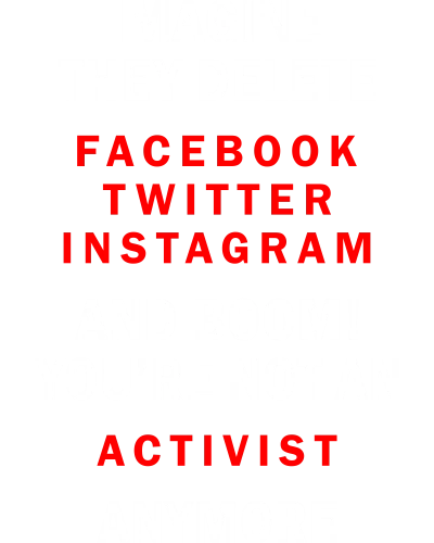 Imagine They Delete Facebook Twitter Instagram And Boom! You're Not An Activist Anymore Funny