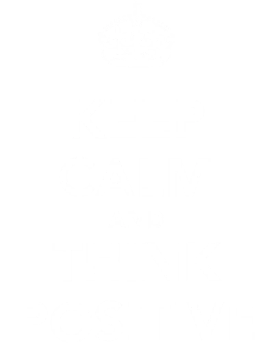 Keep Calm And Think Positive Daily Motivational Slogan