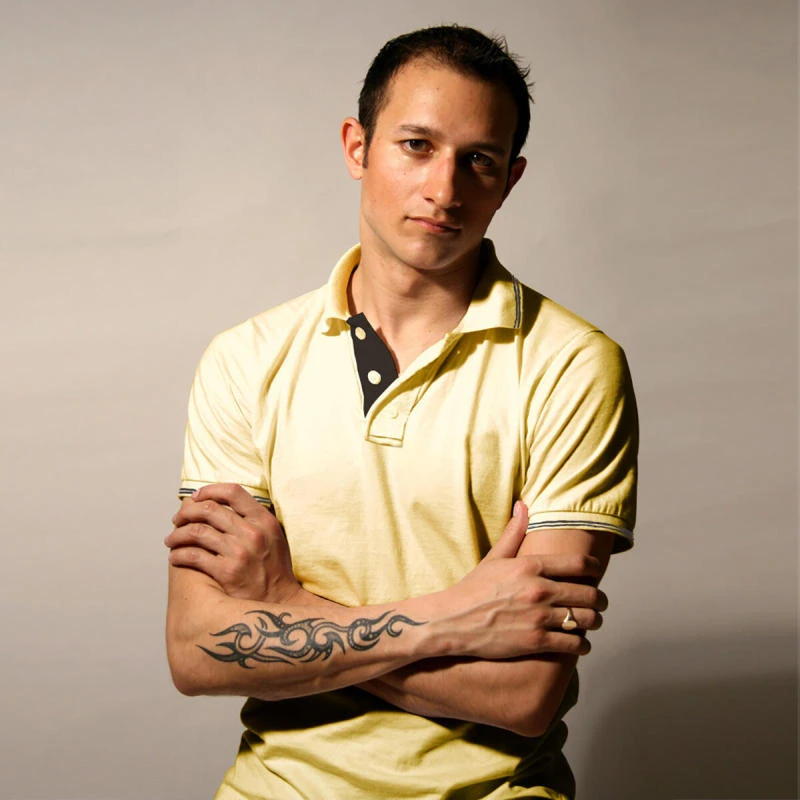 Lemon Yellow With Black Plain Tipping Collar Polo T-shirt - 100% Cotton Unisex - 260 GSM product image
