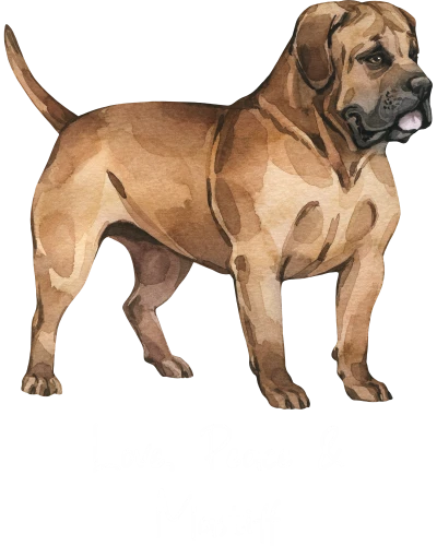 Mastiff Dog Printed
