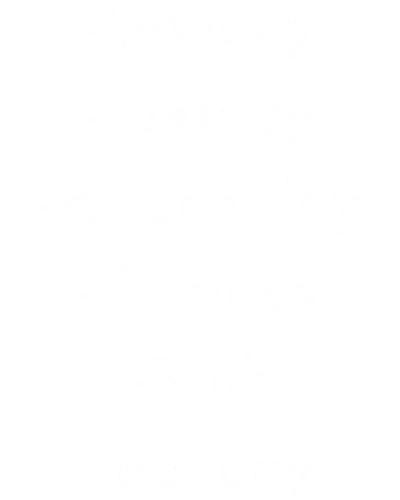 Monday Tuesday Wednesday Thursday Blink Monday Funny