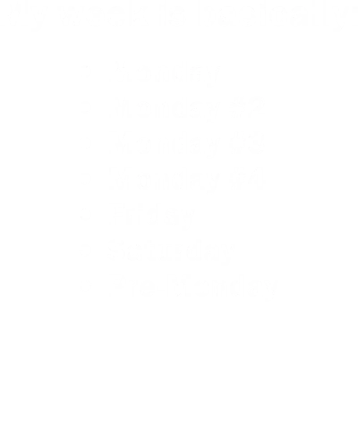 My Week Is Basically Funny
