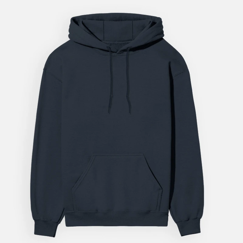 Navy Plain Hoodie - Unisex