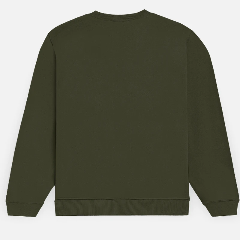 Olive Green Plain Sweatshirt product image