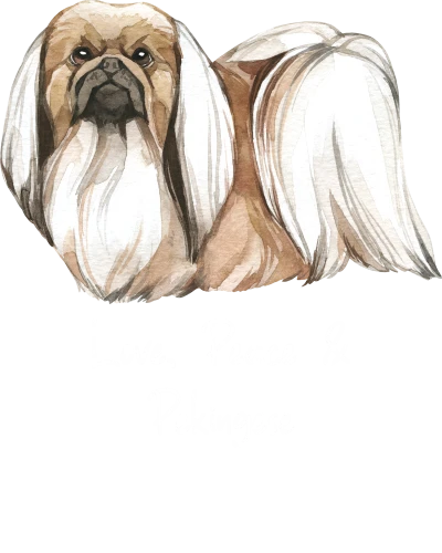 Pekingese Dog Printed