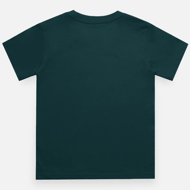 Petrol Blue Round Neck T-shirt product image