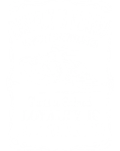 Respect Is Earned Honesty Is Appreciated Trust Is Gained Loyalty Is Returned Biker