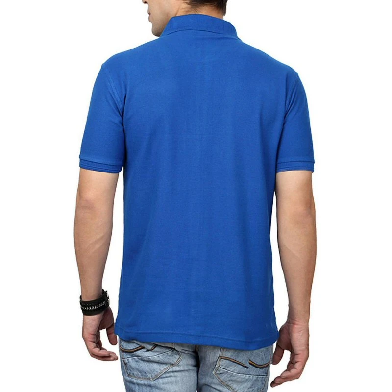 Royal Blue Plain Collar Polo T-shirt - 100% Cotton Unisex - 280 GSM product image