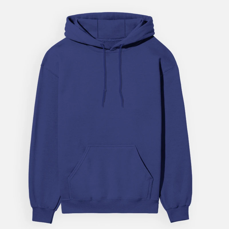 Royal Blue Plain Hoodie - Unisex