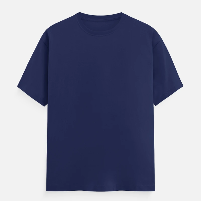 Royal Blue Plain Round Neck T-shirt - Unisex Regular Fit