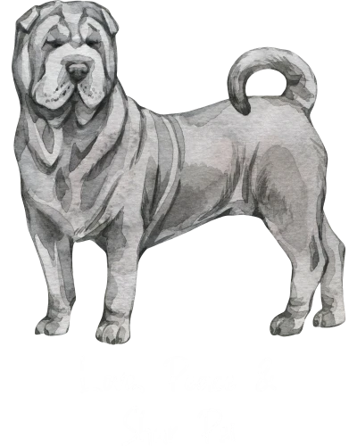 Shar Pei Dog Printed