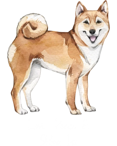 Shiba Inu Dog Printed