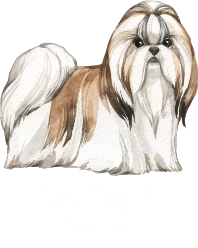 Shih Tzu Dog Printed