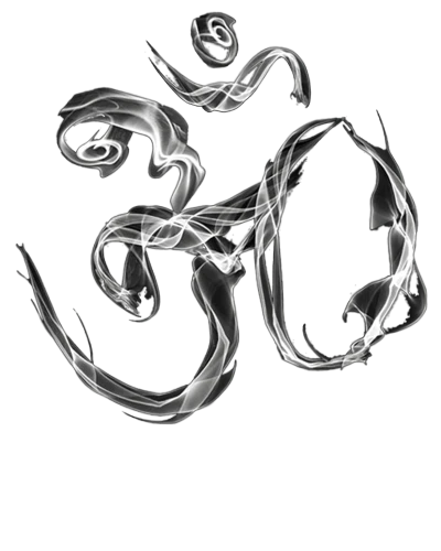 Smoking Om Symbol Ohm Lord Shiva Hindu Devotional Slogan