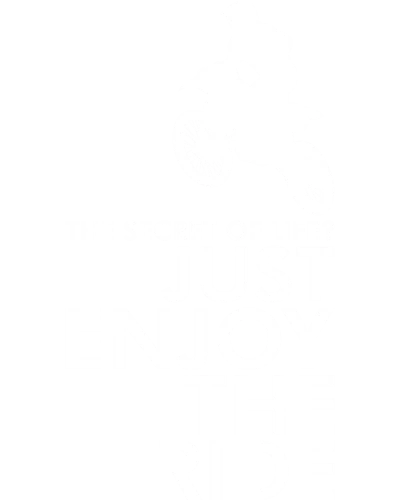 The Secret Of Life? Just Enjoy The Ride Biker