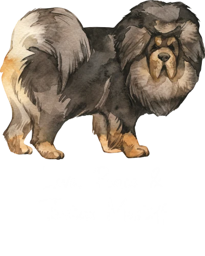 Tibetan Mastiff Dog Printed