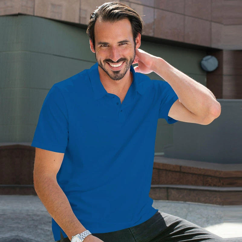 Turquoise Blue Plain Collar Polo T-shirt - 100% Cotton Unisex - 230 GSM product image