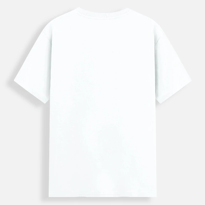 White Cotton Stretch Round Neck T-shirt product image