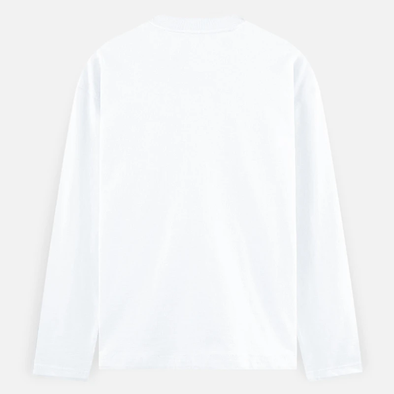 White Plain Full Sleeve Round Neck T-shirt product image