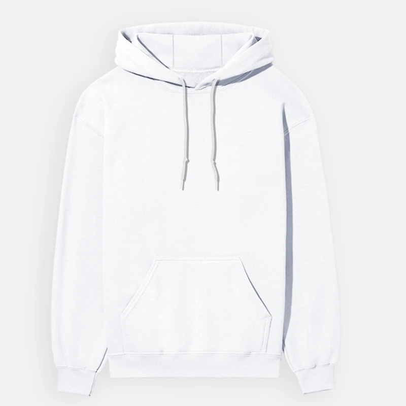 White Plain Hoodie - Unisex