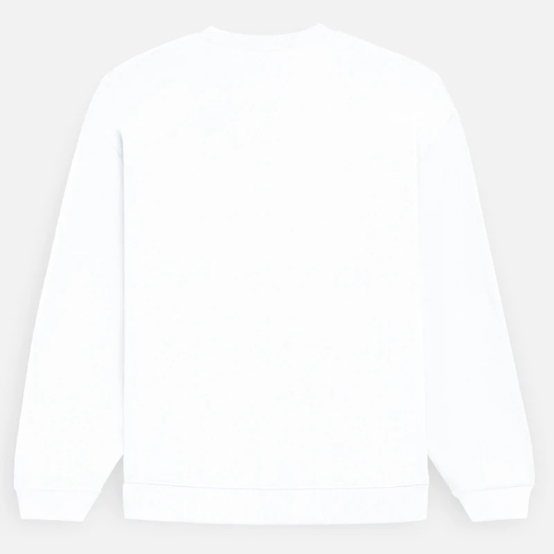 White Plain Oversized Sweatshirt product image