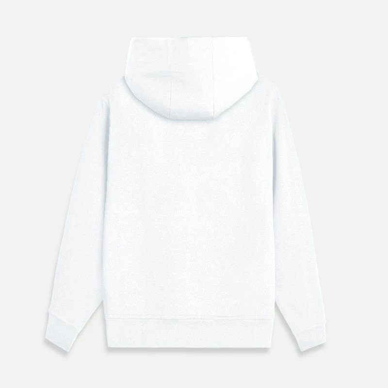 White Plain Zip Hoodie product image
